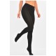 Колготи на флісі жіночі чорні розмір 6XL 188108L