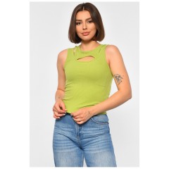 Майка жіноча зеленого кольору 188790L