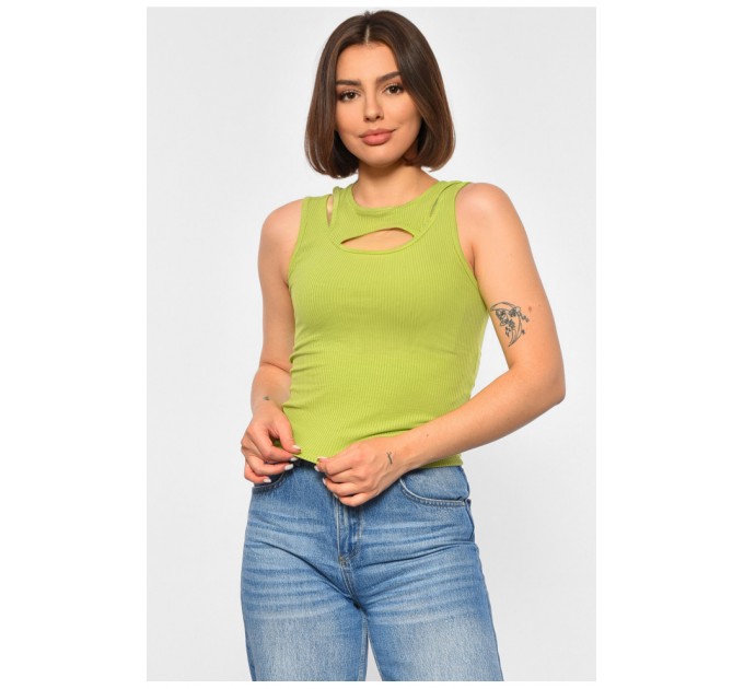 Майка жіноча зеленого кольору 188790L