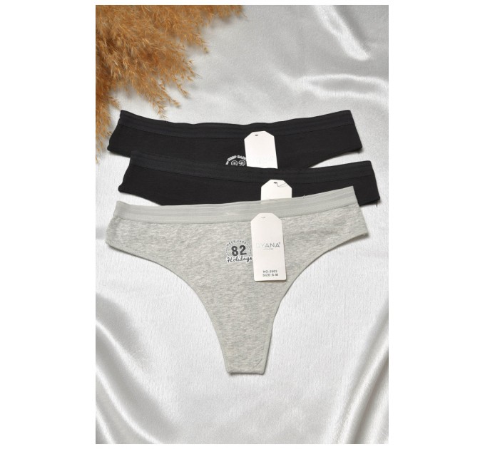 Набір стрінг жіночих 3 штуки 188848L
