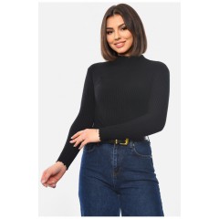 Гольф жіночий чорного кольору 188857L