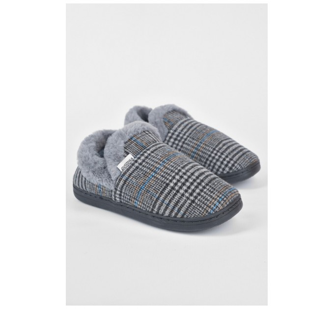 Тапочки комнатные чунные мужские черного цвета 188968L