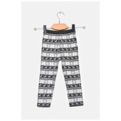 Лосіни дитячі демісезонні для дівчинки чорного кольору 189080L Лосіни дитячі демісезонні для дівчинки чорного кольору 189080L