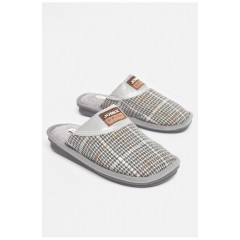 Капці кімнатні чоловічі темно-сірого кольору 189153L