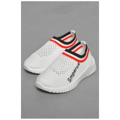 Кросівки дитячі білого кольору 189313L