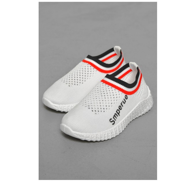 Кросівки дитячі білого кольору 189313L