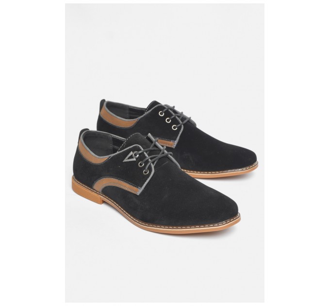 Туфли мужские черного цвета 189406L