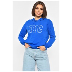 Худі жіноче синього кольору 189664L