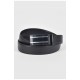 Ремінь чоловічий чорного кольору розмір 110*3,5 см 189915L