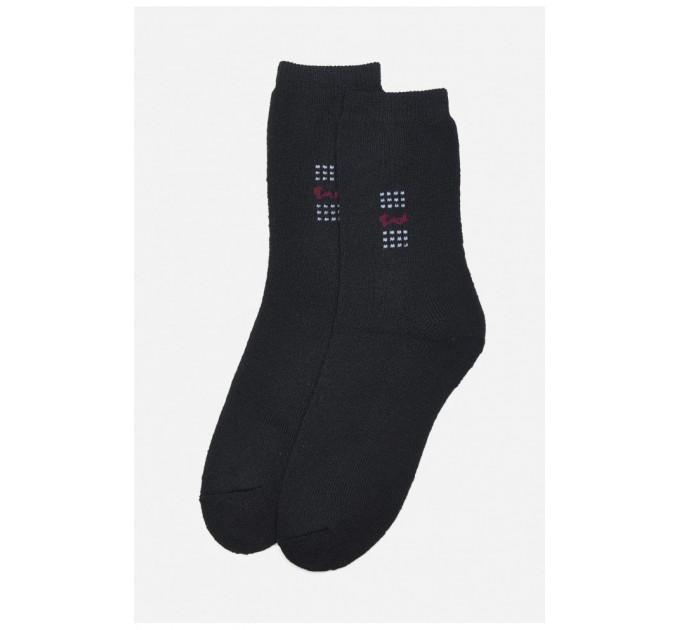 Носки мужские махровые черного цвета 189995L