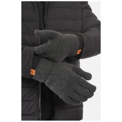 Рукавички чоловічі акрилові утеплені темно-сірого кольору 190030L