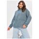 Худі жіноче тедді блакитного кольору 190269L