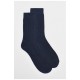 Шкарпетки чоловічі на собачій вовні синього кольору 190547L