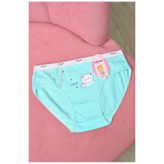 Трусики дитячі для дівчинки зеленого кольору з малюнком 190733L