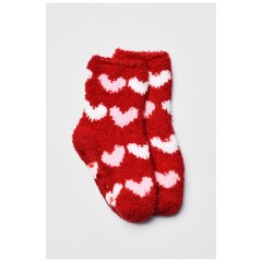 Шкарпетки дитячі травка червоного кольору 191108L Шкарпетки дитячі травка червоного кольору 191108L