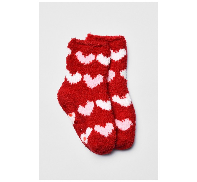 Шкарпетки дитячі травка червоного кольору 191108L