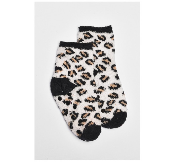 Шкарпетки дитячі травка чорного кольору з принтом 191118L