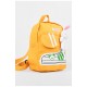 Рюкзак дитячий текстильний жовтого кольору 191223L