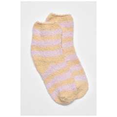 Носки женские травка лилового цвета в полоску 191478L Носки женские травка лилового цвета в полоску 191478L