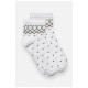 Шкарпетки жіночі демісезонні білого кольору 192262L