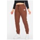 Спортивные брюки женские коричневого цвета 192269L