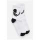 Шкарпетки жіночі демісезонні білого кольору 192314L