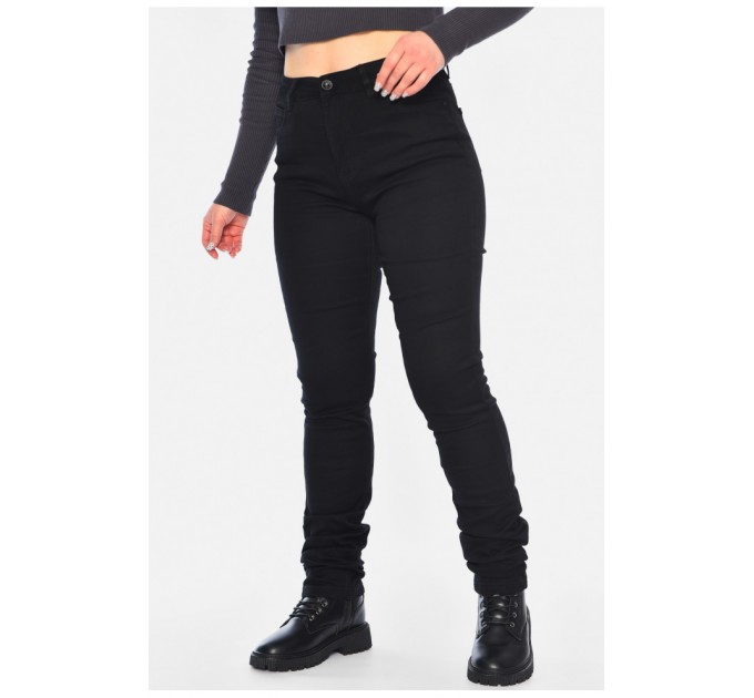 Джинси жіночі чорного кольору 193395L