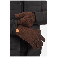 Рукавички чоловічі акрилові утеплені коричневого кольору 193712L