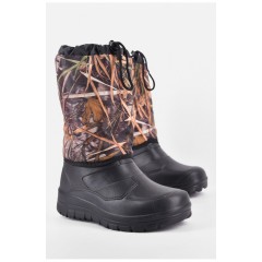 Дутики чоловічі піна на овчині чорного кольору 193743L