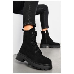 Черевики жіночі зимові чорного кольору 194060L Черевики жіночі зимові чорного кольору 194060L