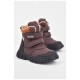 Черевики дитячі для хлопчика демісезонні коричневого кольору 194095L