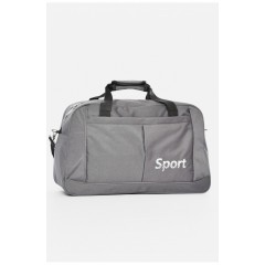 Сумка дорожня унісекс сірого кольору 194193L