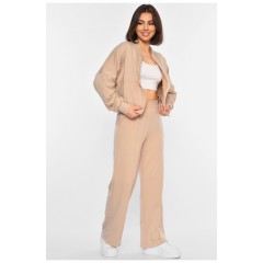 Костюм женский бежевого цвета 194560L