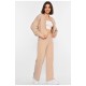 Костюм жіночий бежевого кольору 194560L