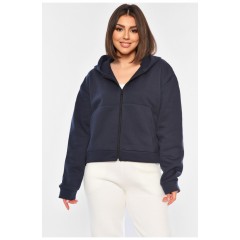 Худые женское на флисе темно-синего цвета 194808L