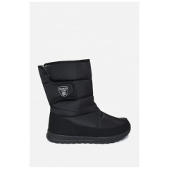 Дутики чоловічі на овчіні чорного кольору 194886L