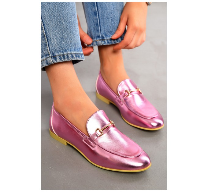 Балетки жіночі рожевого кольору 194911L