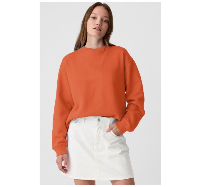 Світшот жіночий помаранчевого кольору 195203L