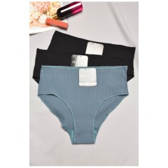 Набор женских трусов полубатальных 3 штуки 195499L