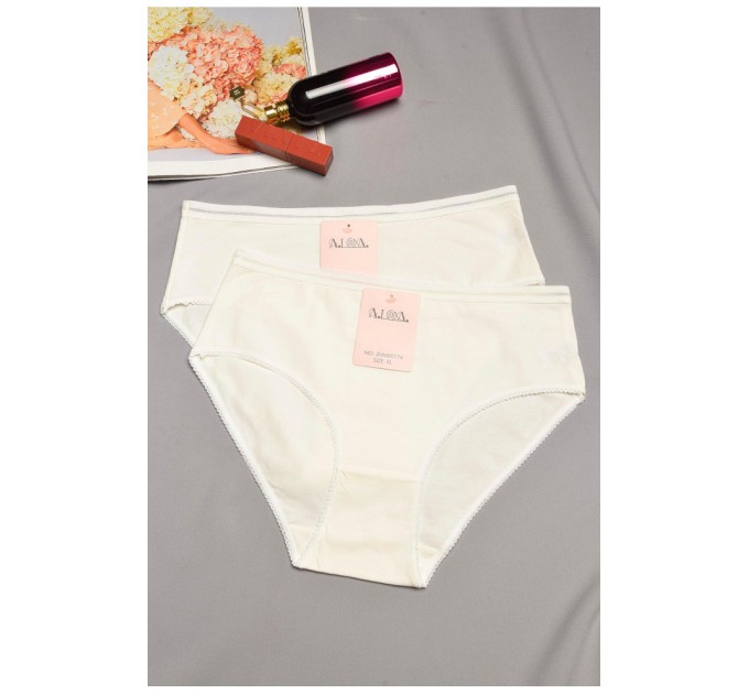 Набір жіночих трусів напівбатальних 2 штуки 195532L