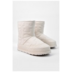 Уггі дитячі для дівчинки молочного кольору на хутрі 195928L