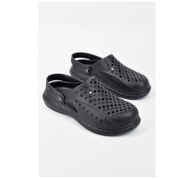 Крокси чоловічі чорного кольору 196192L