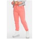 Спортивні штани жіночі на флісі персикового кольору 196369L