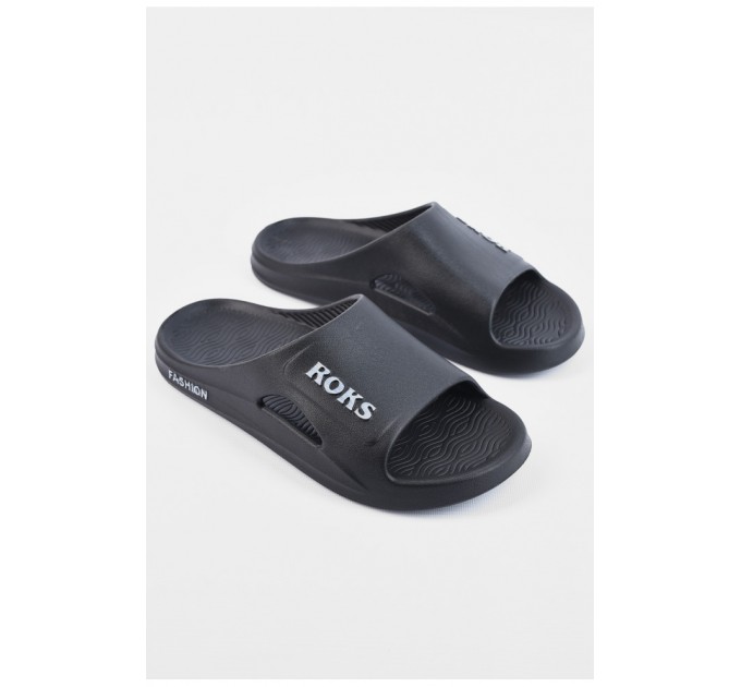 Шльопанці чоловічі піна чорного кольору 196674L