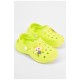 Крокси дитячі салатового кольору 196797L
