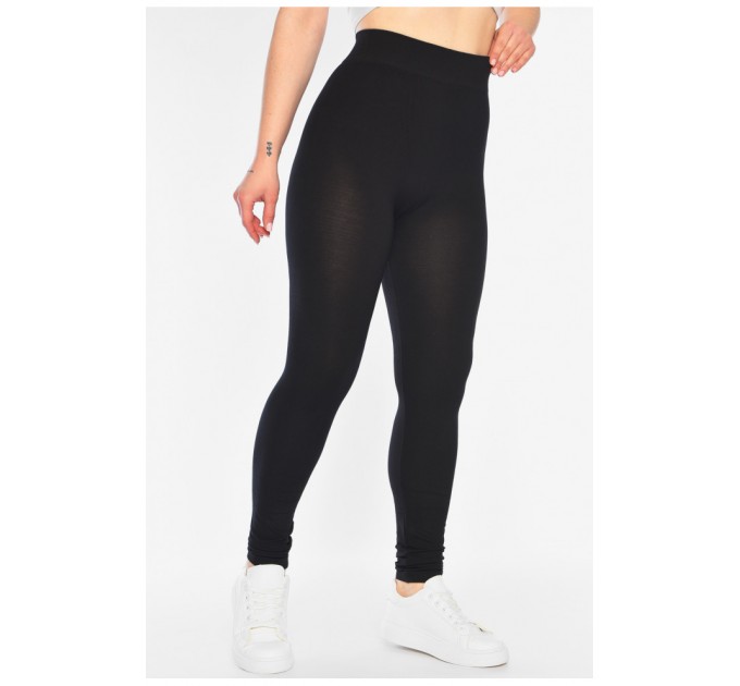 Лосины женские черного цвета 196865L