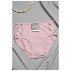 Труси жіночі напівбатальні світло-рожевого кольору 196992L