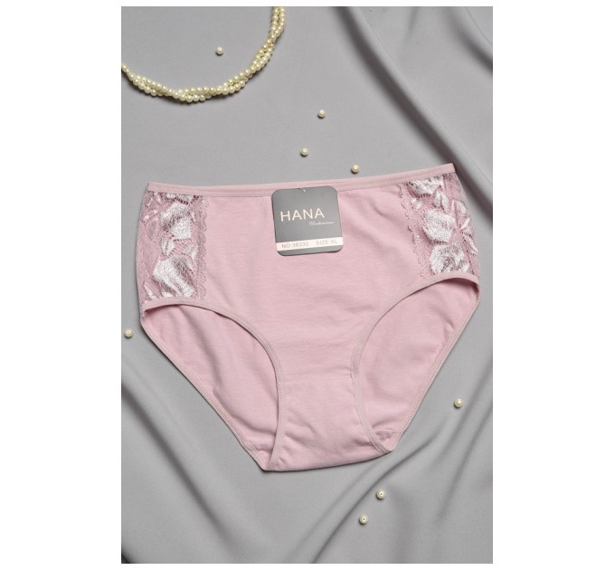 Труси жіночі напівбатальні світло-рожевого кольору 196992L