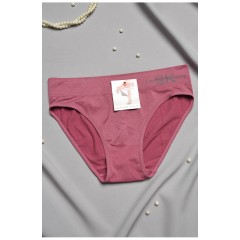 Труси жіночі однотонні темно-рожевого кольору 197018L