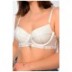 Бюстгальтер жіночий білого кольору чашка В 197116L